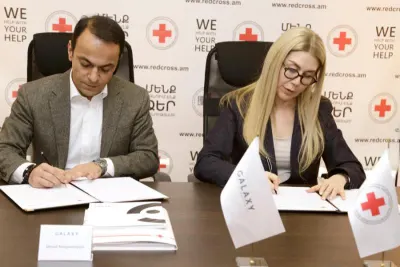 Հայկական Կարմիր խաչի և «Գալաքսի» ընկերությունների խմբի համագործակցության շրջանակում Արցախցի 5000 ընտանիքների 100 տոննա հումանիտար օգնություն կտրամադրվի