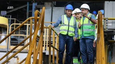 «ԶՊՄԿ» ՓԲԸ ընկերություն էին այցելել Սյունիքի մարզպետ Ռոբերտ Ղուկասյանը, Քաջարան խոշորացված համայնքի ղեկավար Մանվել Փարամազյանը