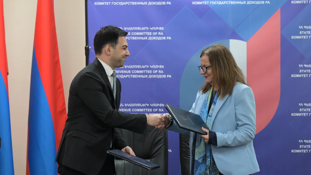 ՊԵԿ նախագահի և Հայաստանում ֆրանսիական համալսարանի ռեկտորի միջև ստորագրվել է փոխըմբռնման հուշագիր