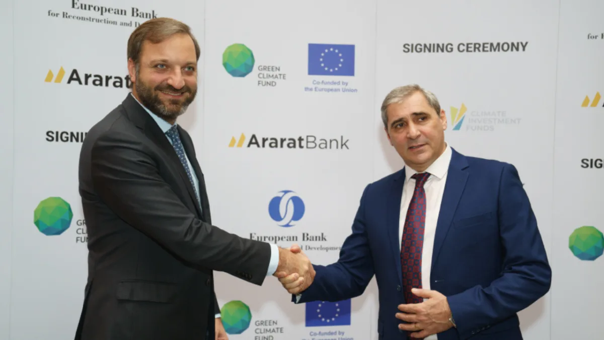 ՎԶԵԲ-ը և ԱրարատԲանկը համատեղ կխթանեն կանաչ տնտեսությունն ու մրցունակությունը Հայաստանում