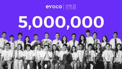 5 մլն դրամ «Երաժշտություն հանուն ապագայի» հիմնադրամին