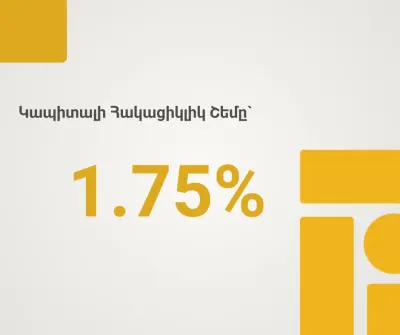 Կենտրոնական բանկը որոշել է կապիտալի հակացիկլիկ շեմը թողնել անփոփոխ