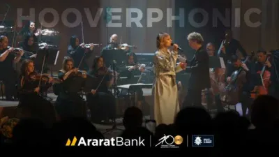 Hooverphonic-ի առաջին համերգը Երևանում. ԱրարատԲանկի հովանավորությամբ՝ Ֆիլհարմոնիկի 100-ամյակի շրջանակում