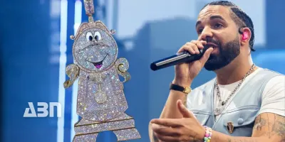 Հայ ոսկերիչ Ալեքս Մոսը եվ  Drake-ը  ներկայացրել են Cogsworth-ի՝ հայտնի հերոսի պատկերով յուրօրինակ զարդը