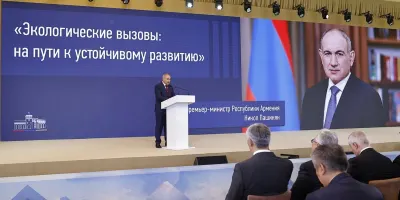 Նիկոլ Փաշինյանը  Ալթայում մասնակցել է Բնության և շրջակա միջավայրի պաշտպանությանը նվիրված միջազգային համաժողովին