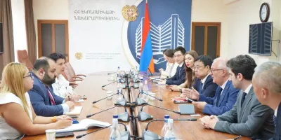 ՀՀ էկոնոմիկայի նախարարությունը հյուրընկալել է Շանհայի բիզնես կառույցների ղեկավարներին