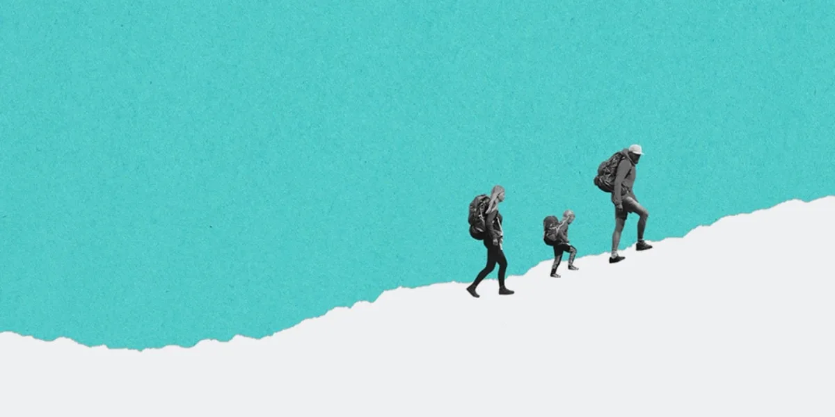 Why is the boundary between a leader's professional and personal identity important?