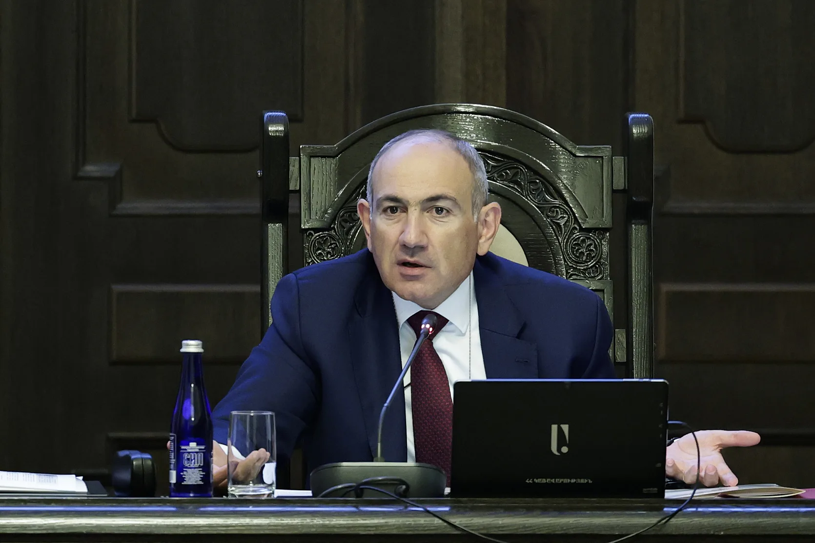 What was discussed today at the meeting of the Armenian government?
