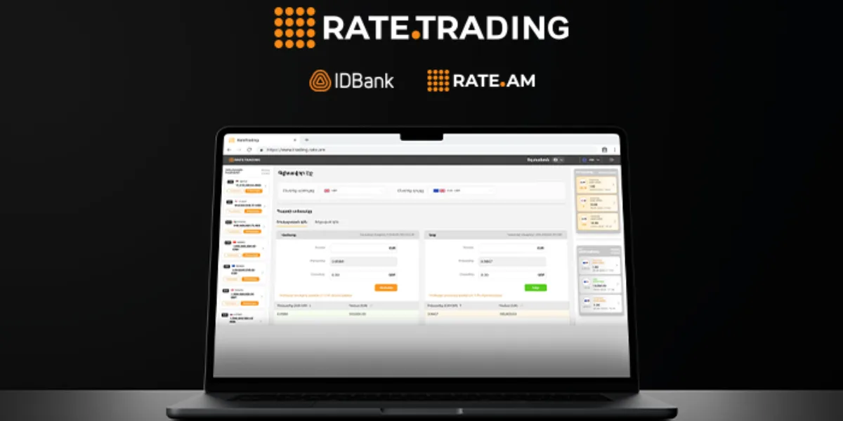 Rate.am and IDBank Launch an Online Platform for Currency Trading at the Best Market Rates