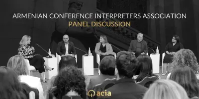 Armenian Conference Interpreters Association: Panel Discussion Takes Place at Matenadaran