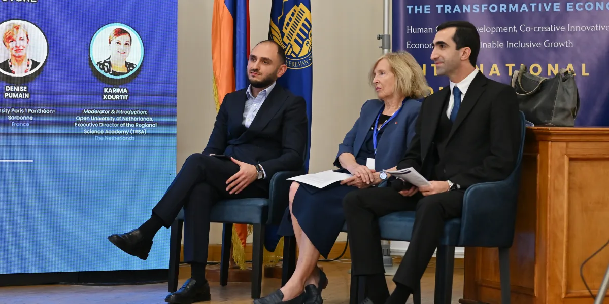 IDBank Sponsors YSU International Conference on “Transforming Economy”