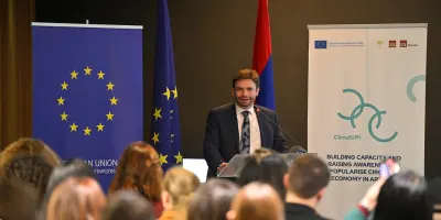 500.000 եվրոյի ներդրում՝ Հայաստանում շրջանաձև տնտեսության զարգացման համար