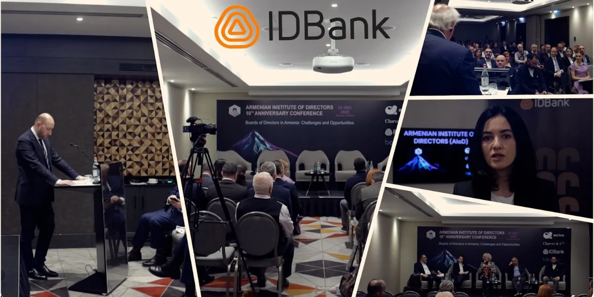 IDBank participated in the conference dedicated to the 10th anniversary of the Armenian Institute of Directors