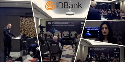 IDBank participated in the conference dedicated to the 10th anniversary of the Armenian Institute of Directors