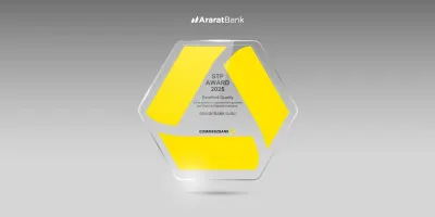AraratBank Receives STP Excellence Award from Commerzbank AG