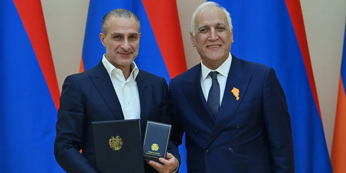 Վազգեն Գևորկյանն արժանացել է Անանիա Շիրակացու մեդալի