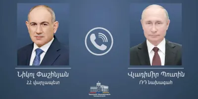 Փաշինյանն ու Պուտինը հեռախոսազրույց են ունեցել․ ինչ հարցեր են քննարկվել