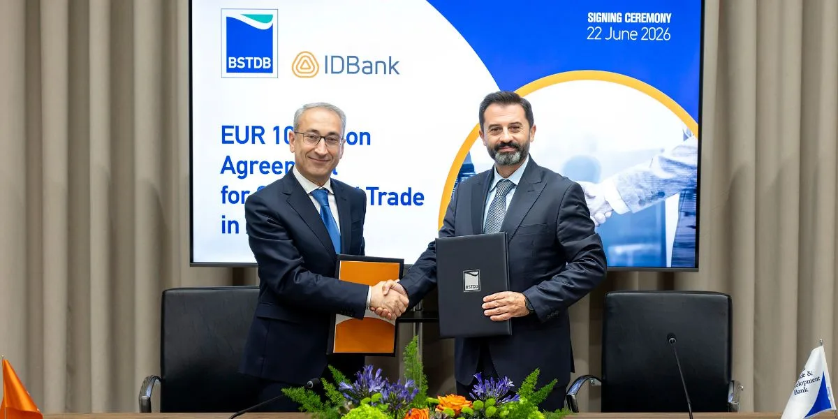 BSTDB-ն և IDBank-ը ստորագրել են 10 միլիոն եվրոյի ֆինանսավորման փաթեթ՝ Հայաստանում ՓՄՁ-ներին և առևտրին աջակցելու նպատակով