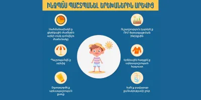 Ինչպես պաշտպանել երեխաներին արևի վնասակար ազդեցությունից
