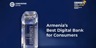 Euromoney-ին՝ Կոնվերս Բանկի թվային փոխակերպման և «Armenia’s Best Digital Bank for Consumers» մրցանակի մասին