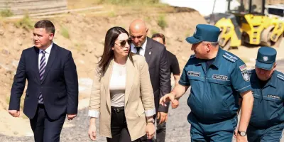 ՆԳ նախարարը ծանոթացել է Եղեգնաձորի հրշեջ-փրկարարական ջոկատի նոր շենքի շինաշխատանքներին