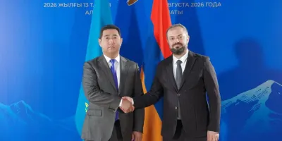Հայկական գյուղմթերքի արտահանումը Ղազախստան ավելացնելու ներուժ կա․ Պապոյանը՝ Այդարբեկ Սապարովին