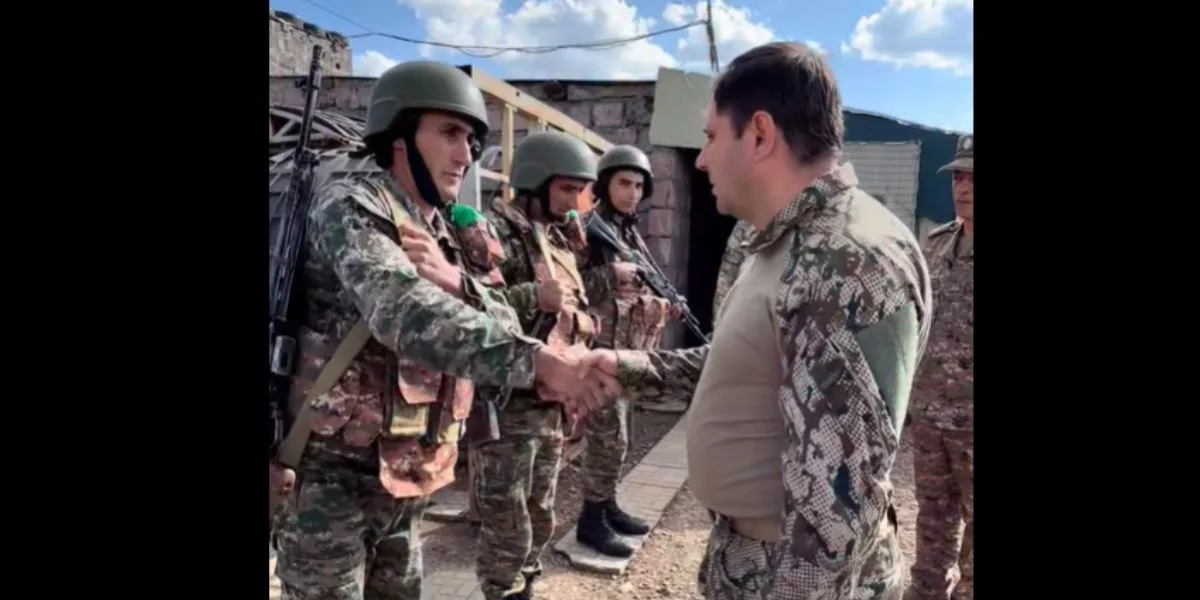 Կանգառ մեկ այլ բանակային դիրքում․ ՊՆ նախարարը այցելել է զինվորականներին (տեսանյութ)