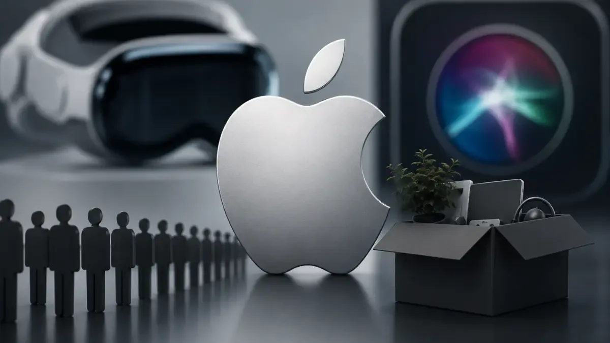 Apple-ը կրճատում է ավելի քան 200 աշխատատեղ՝ Siri-ի և Vision Pro-ի թիմերից