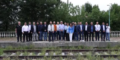ԱԳՆ ղեկավար կազմը այցելել է Հայաստան-Թուրքիա սահմանին «Ախուրիկ» անցակետ և Գյումրի-Կարս երկաթգծի «Ախուրյան» կայարան