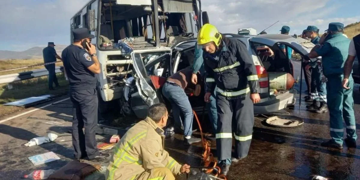 Ավտովթար՝ Քուչակ-Ապարան ճանապարահատվածում․ նախնական տվյալներով՝ կա 5 զոհ