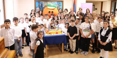 «Օրրան»-ի սաները նոր ուսումնական տարին սկսեցին «Մի դրամի ուժը» նախաձեռնության աջակցությամբ