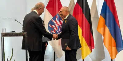 Փաշինյանին շնորհվել է Հեսսեյան խաղաղության մրցանակը՝ խաղաղության հաստատմանն ուղղված ջանքերի համար