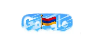 Google-ի գլխավոր էջում  այսօր Հայաստանի դրոշն է