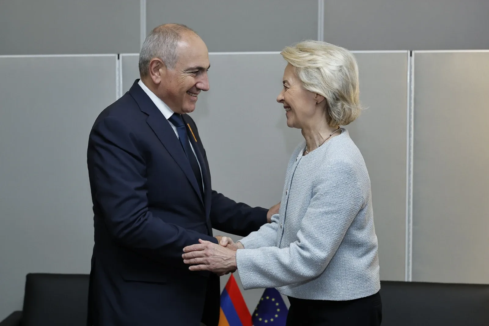 Տեղի է ունեցել Նիկոլ Փաշինյանի և Ուրսուլա ֆոն դեր Լայենի հանդիպումը