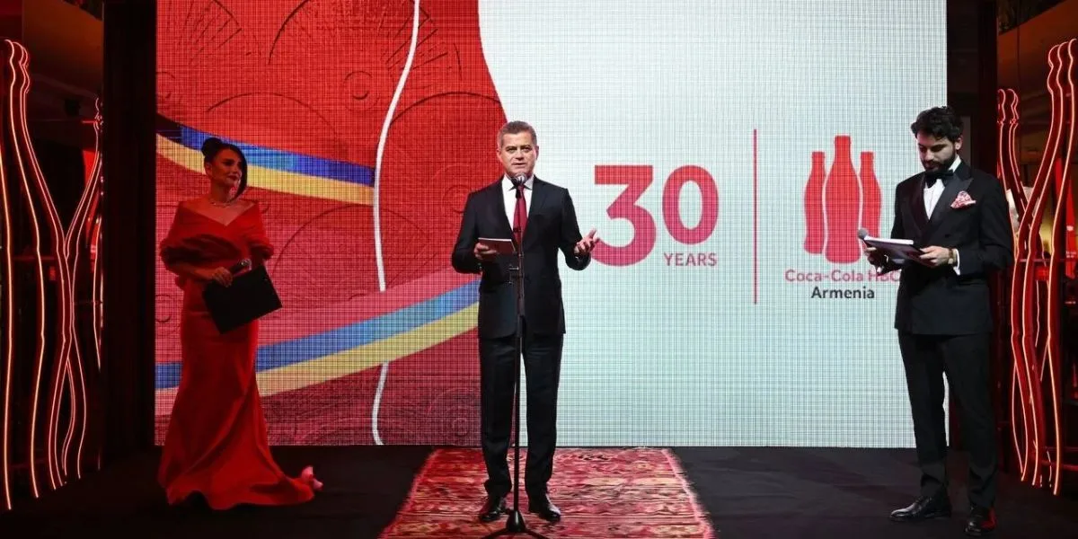 «Կոկա-Կոլա ՀԲՔ Արմենիա» ՓԲԸ-ն նշեց իր գործունեության 30-ամյա հոբելյանը Հայաստանում