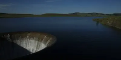 В Ахурянском водохранилище рекордный запас воды для этого времени года