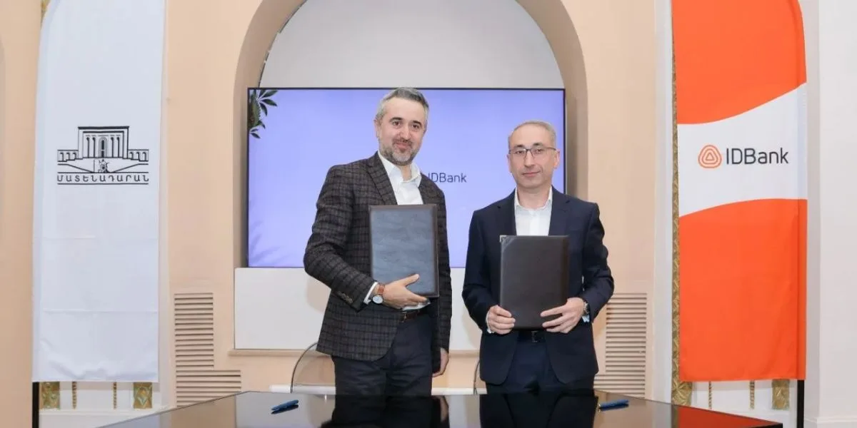 IDBank-ը իր 35-ամյակի միջոցառումների շրջանակում համագործակցության հուշագիր է կնքել Մատենադարանի հետ