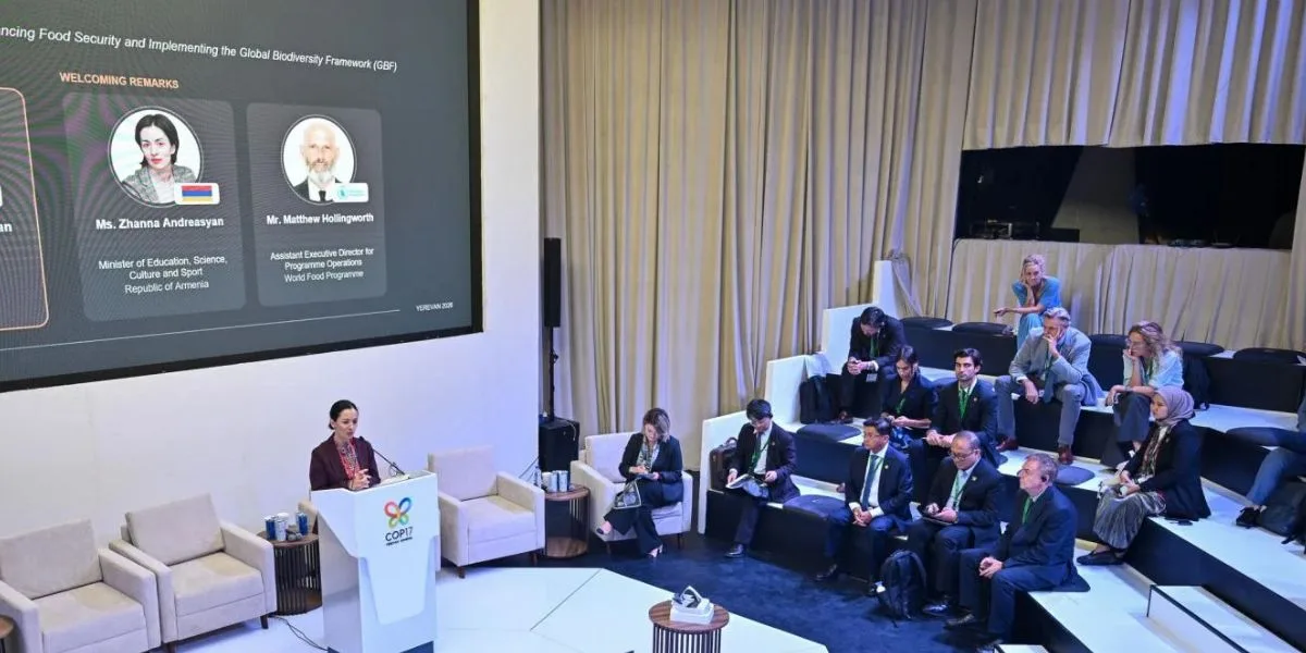 Հայաստանը COP17-ում ներկայացրել է Դպրոցական սննդի ծրագիրը